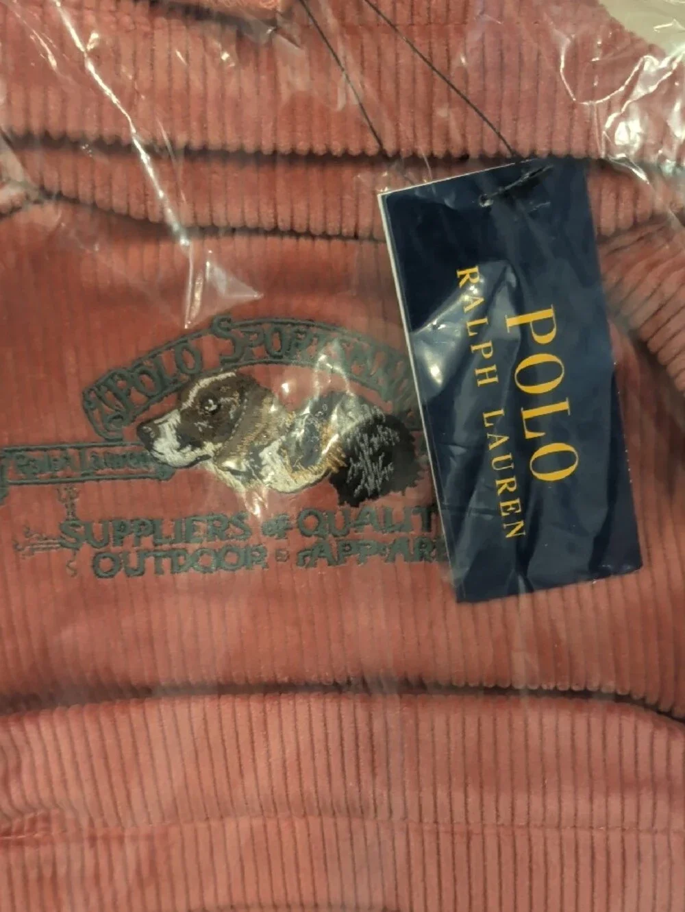 Polo Ralph Lauren Girls Corduroy Backpack, 14